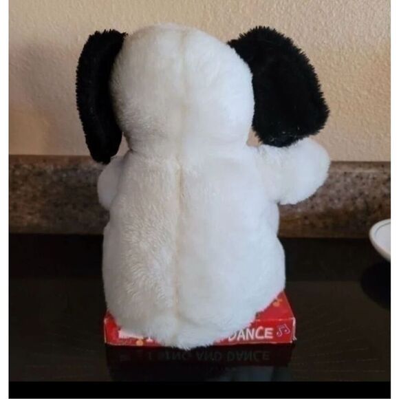 Hugfun plush dog sing dance battery operated cool dog heart sunglasses love - Picture 3 of 5